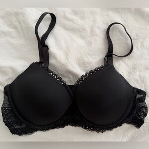 Calvin Klein Black Lace Accent Bra